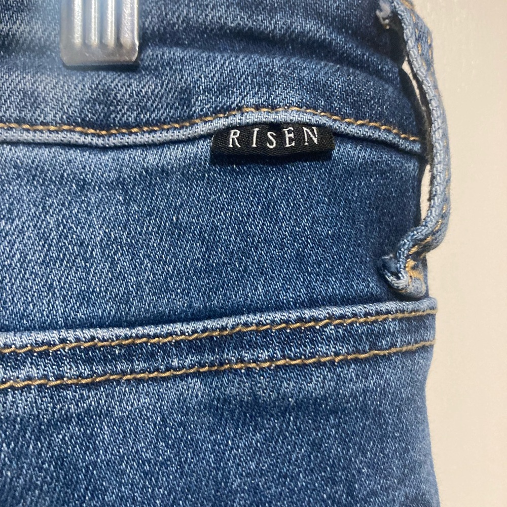 Risen Blue Flare Jeans - Picture 3 of 7